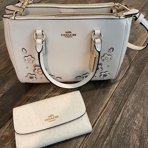 Coach Purse and Wallet Set